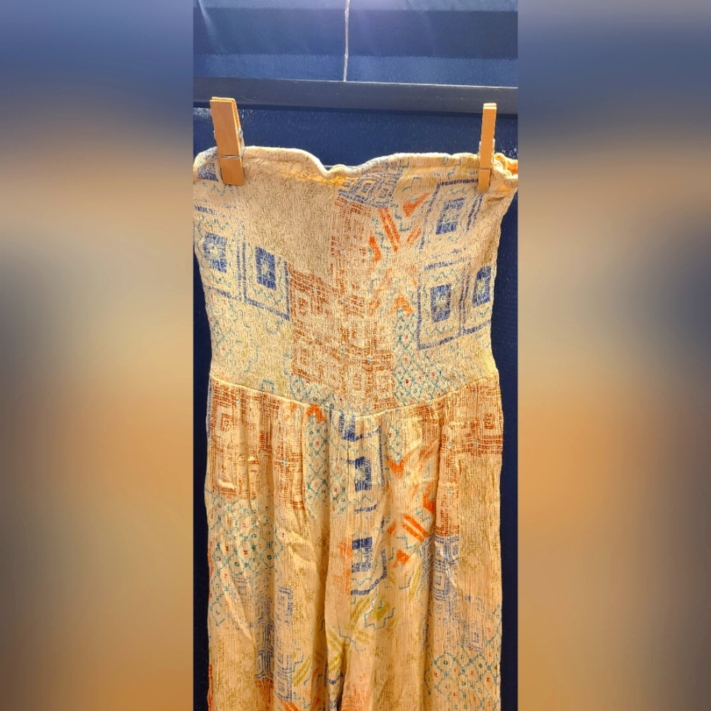 Urban Outfitters | Tube Smocked Jumpsuit